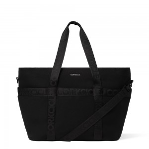 Black Corkcicle Estelle Tote Bags | FLVRK-2609