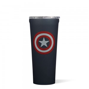 Captain America Corkcicle 24oz Marvel Tumbler Cup | WZUOP-1072