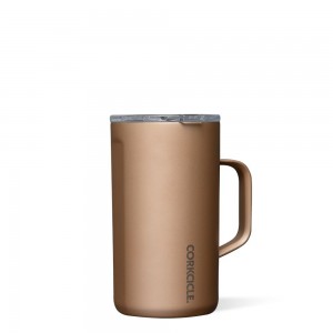 Ceramic Quicksand Corkcicle 22oz Sierra Mug | DBJFE-3146