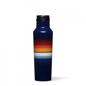 Curran Corkcicle 20oz X Stance Sport Canteen Insulated With Straw Water Bottle | YIMDB-3698