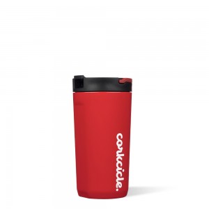 Gloss Cardinal Corkcicle 12oz Kids Cup With Lid & Straw | WHNVY-9231