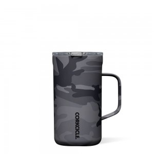 Grey Camo Corkcicle 22oz Camo Coffee Mug | YSVKQ-1507