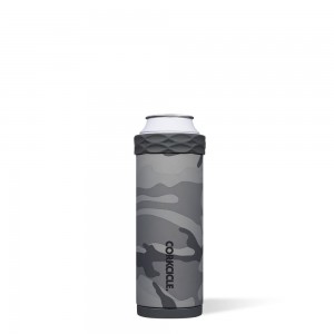 Grey Camo Corkcicle Arctican Slim | OZPSX-1074