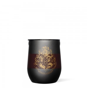 Hogwarts Crest Corkcicle 12oz Harry Potter Stemless Water Bottle | FOUDM-5236