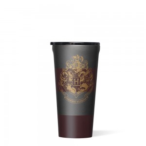 Hogwarts Crest Corkcicle 16oz Harry Potter Tumbler Water Bottle | ZHYXF-5021