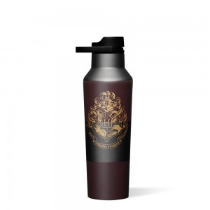 Hogwarts Crest Corkcicle 20oz Harry Potter Sport Canteen Insulated Water Bottle | NACLW-7189