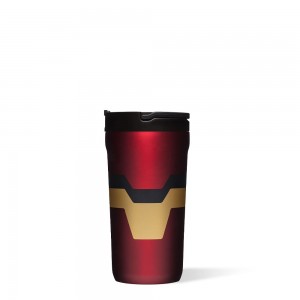 Iron Man Corkcicle 12oz Marvel Kids Cup With Lid & Straw | YHMUT-5620