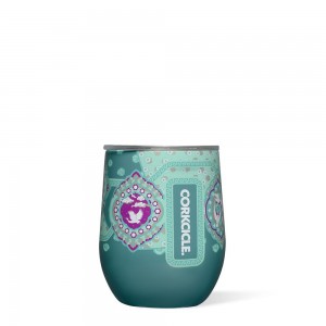 Jasmine Corkcicle 12oz D-isney Princess Stemless Cup Insulated Wine Tumbler Water Bottle | YLPXK-2039