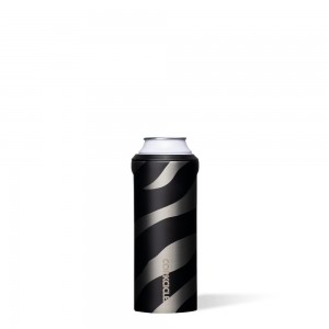 Luxe Zebra Corkcicle Can Cooler Slim | HOCQP-6481