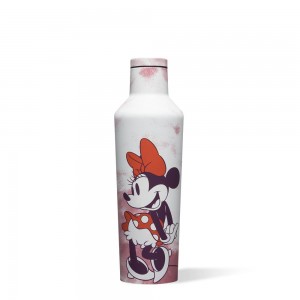 Minnie Mouse Tie Dye Corkcicle 16oz D-isney Tie Dye Canteen Water Bottle | LGPSY-9137