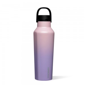 Ombre Fairy Corkcicle 20oz Unicorn Magic Sport Canteen Insulated Water Bottle | FXVEA-9305