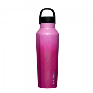 Ombre Unicorn Kiss Corkcicle 20oz Unicorn Magic Sport Canteen Insulated Water Bottle | UZSOG-0657