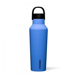 Pacific Blue Corkcicle 20oz Series A Sport Canteen Insulated Water Bottle | YJFGC-1428