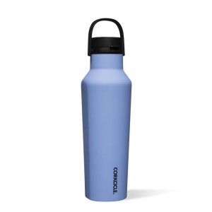 Periwinkle Corkcicle 20oz Series A Sport Canteen Insulated Water Bottle | DVHCE-3817