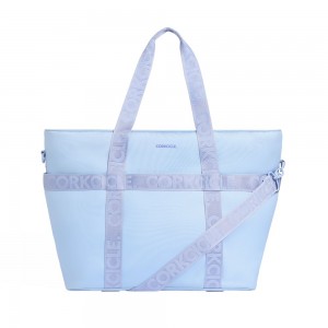 Periwinkle Corkcicle Estelle Tote Bags | BTLJI-6572