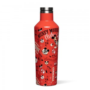 Red Corkcicle Mickey Mouse Club Canteen Water Bottle | AGPWI-0423