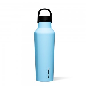 Santorini Corkcicle 20oz Series A Sport Canteen Insulated Water Bottle | DAZES-8624