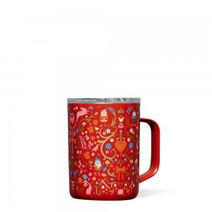 Snow White Corkcicle 16oz D-isney Princess Coffee Mug Insulated Coffee Mug | DPQVX-0435