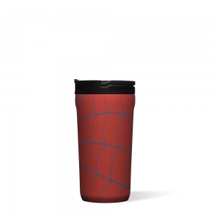 Spider-Man Corkcicle 12oz Marvel Kids Cup With Lid & Straw | IPYNJ-7652