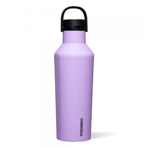 Sun-Soaked Lilac Corkcicle 32oz Series A Sport Canteen Insulated Water Bottle | ZOEYS-4021