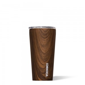 Walnut Wood Corkcicle 16oz Origins Tumbler Cup | JXYUR-5172