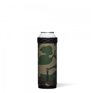 Woodland Camo Corkcicle Arctican Slim | UXFRA-1406