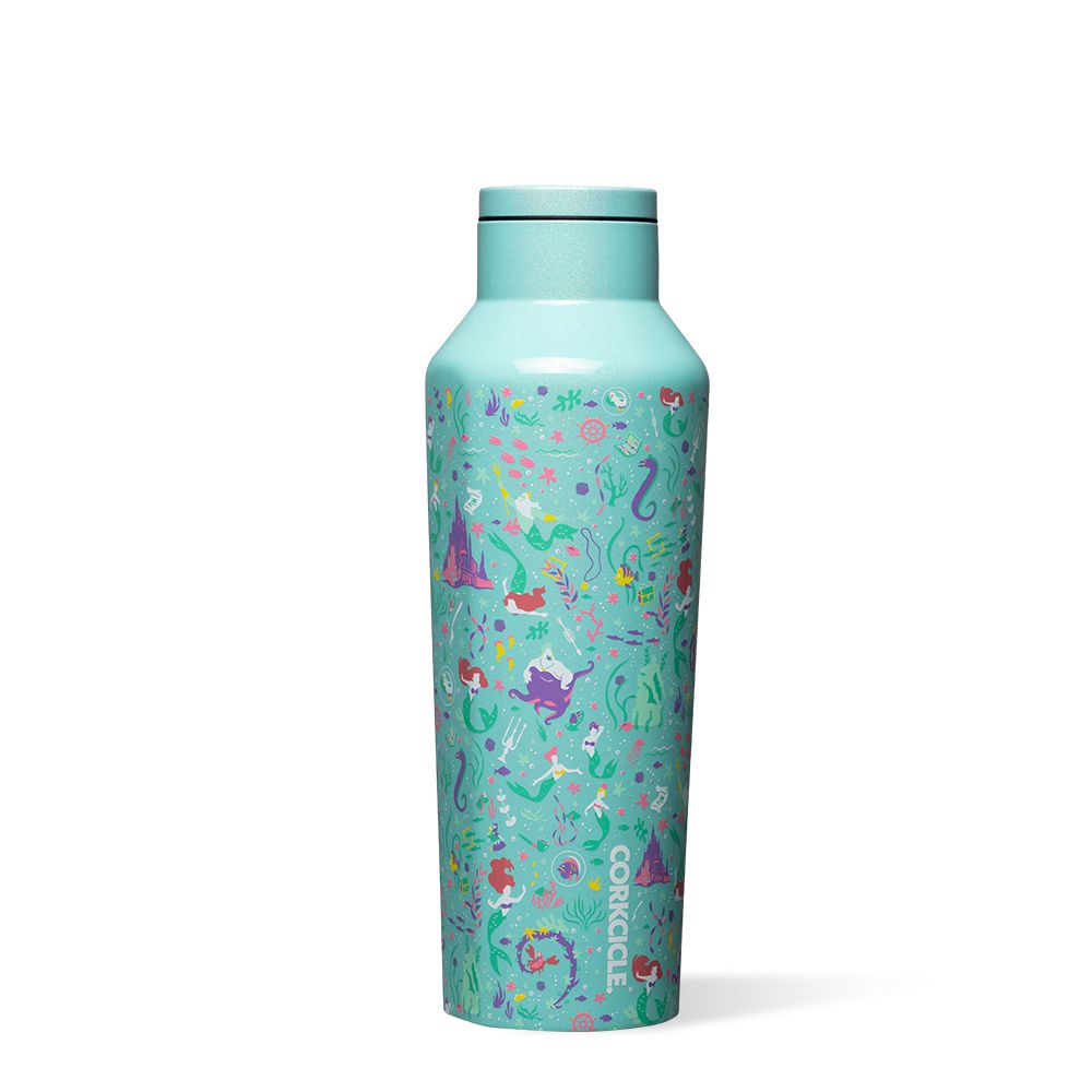 Ariel Corkcicle 20oz D-isney Princess Sport Canteen Insulated Water Bottle | LEQXR-7642