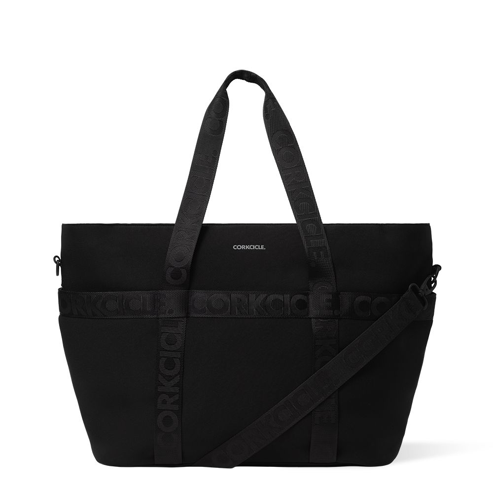 Black Corkcicle Estelle Tote Bags | FLVRK-2609