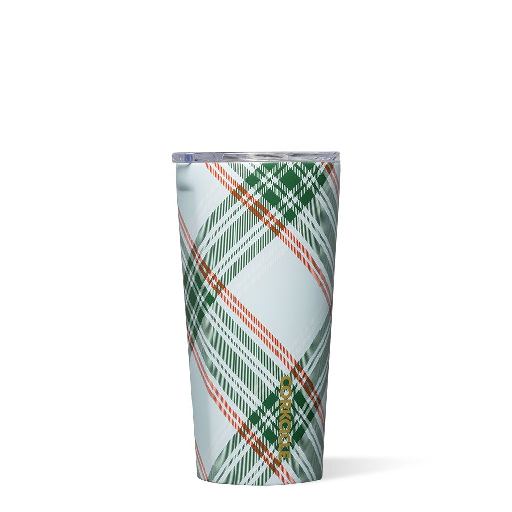 Blue Corkcicle Holiday Tumbler Classic Stainless Steel Drink Tumbler Cup | QEPDF-7051