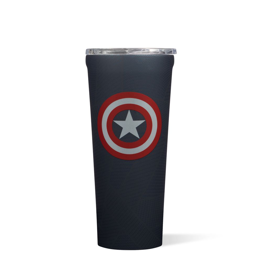 Captain America Corkcicle 24oz Marvel Tumbler Water Bottle | FREUK-9325