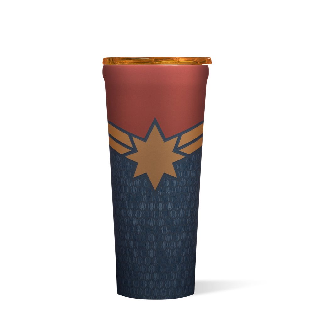 Captain Marvel Corkcicle 24oz Marvel Tumbler Cup | GBEDT-1830