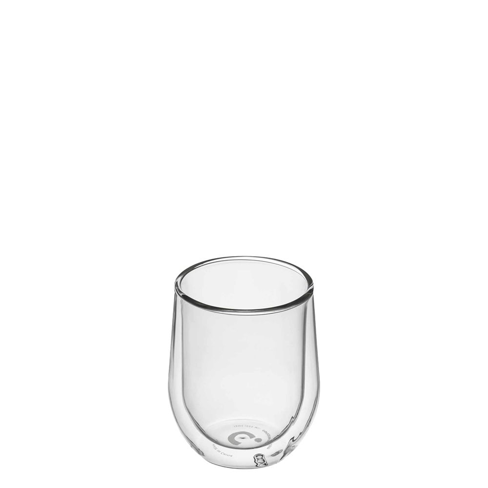 Clear Corkcicle 12oz Stemless Glass Set (2) Water Bottle | LKTJR-3846