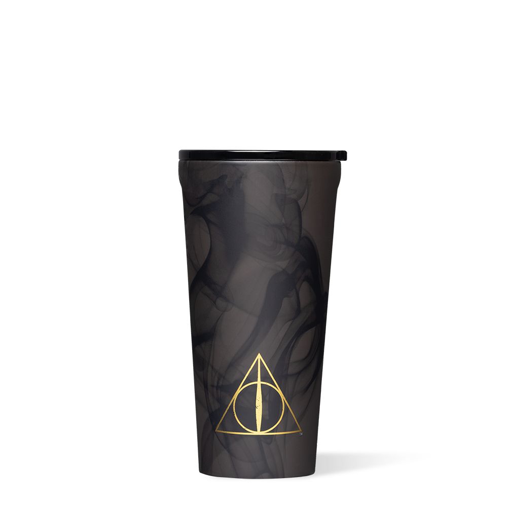 Deathly Hallows Corkcicle 16oz Harry Potter Tumbler Water Bottle | JYRFG-3985