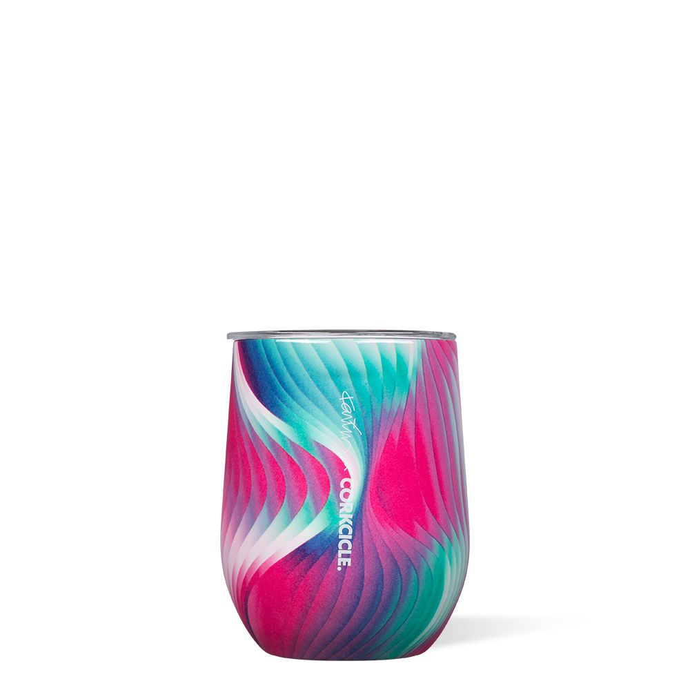 Electroclash Corkcicle 12oz Karim Rashid Stemless Water Bottle | BMUVK-3719