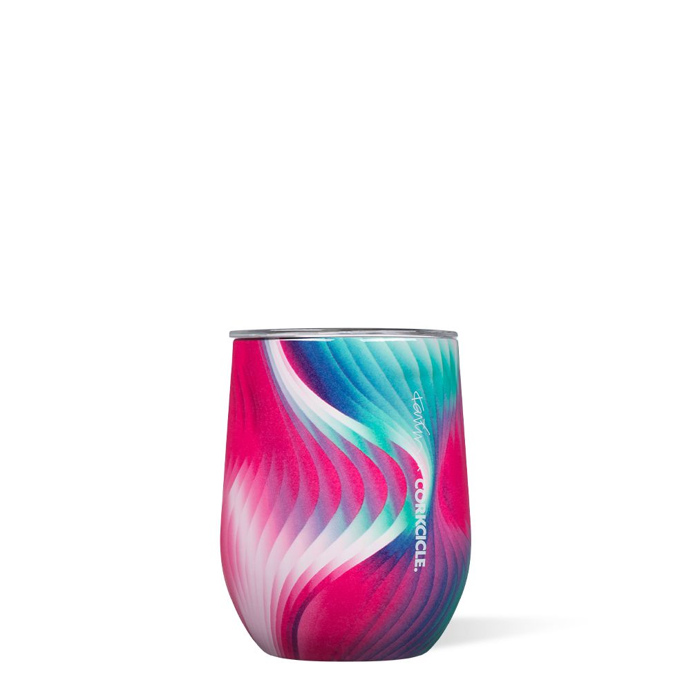 Electroclash Corkcicle 12oz Karim Rashid Stemless Water Bottle | BMUVK-3719