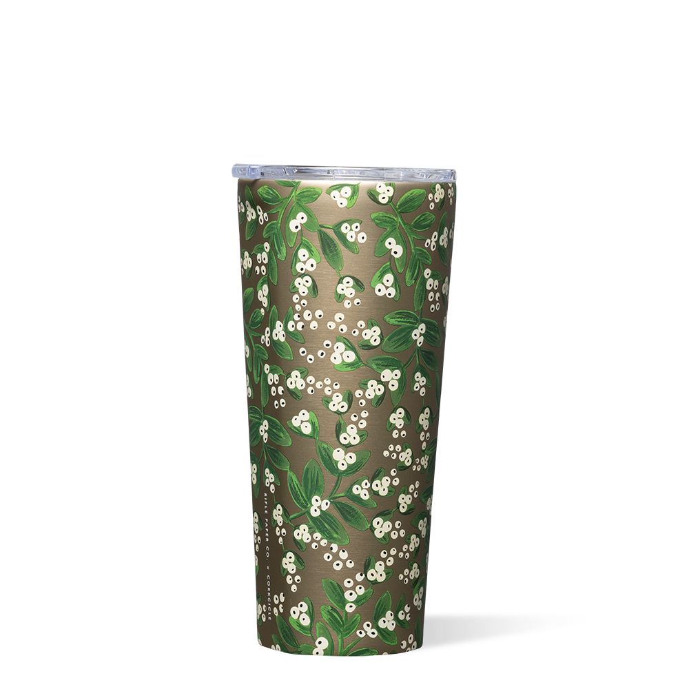 Green Corkcicle Holiday Tumbler Classic Stainless Steel Drink Tumbler Cup | XCTHU-0827