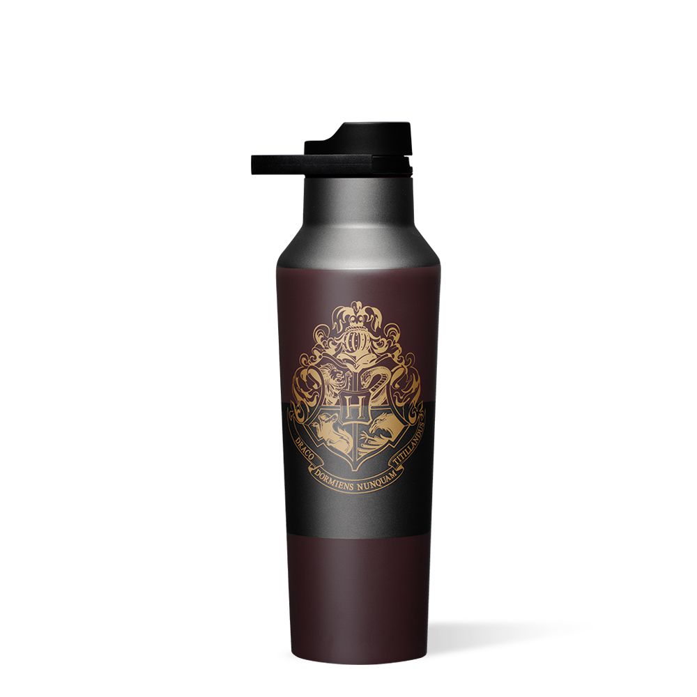 Hogwarts Crest Corkcicle 20oz Harry Potter Sport Canteen Insulated Water Bottle | NACLW-7189