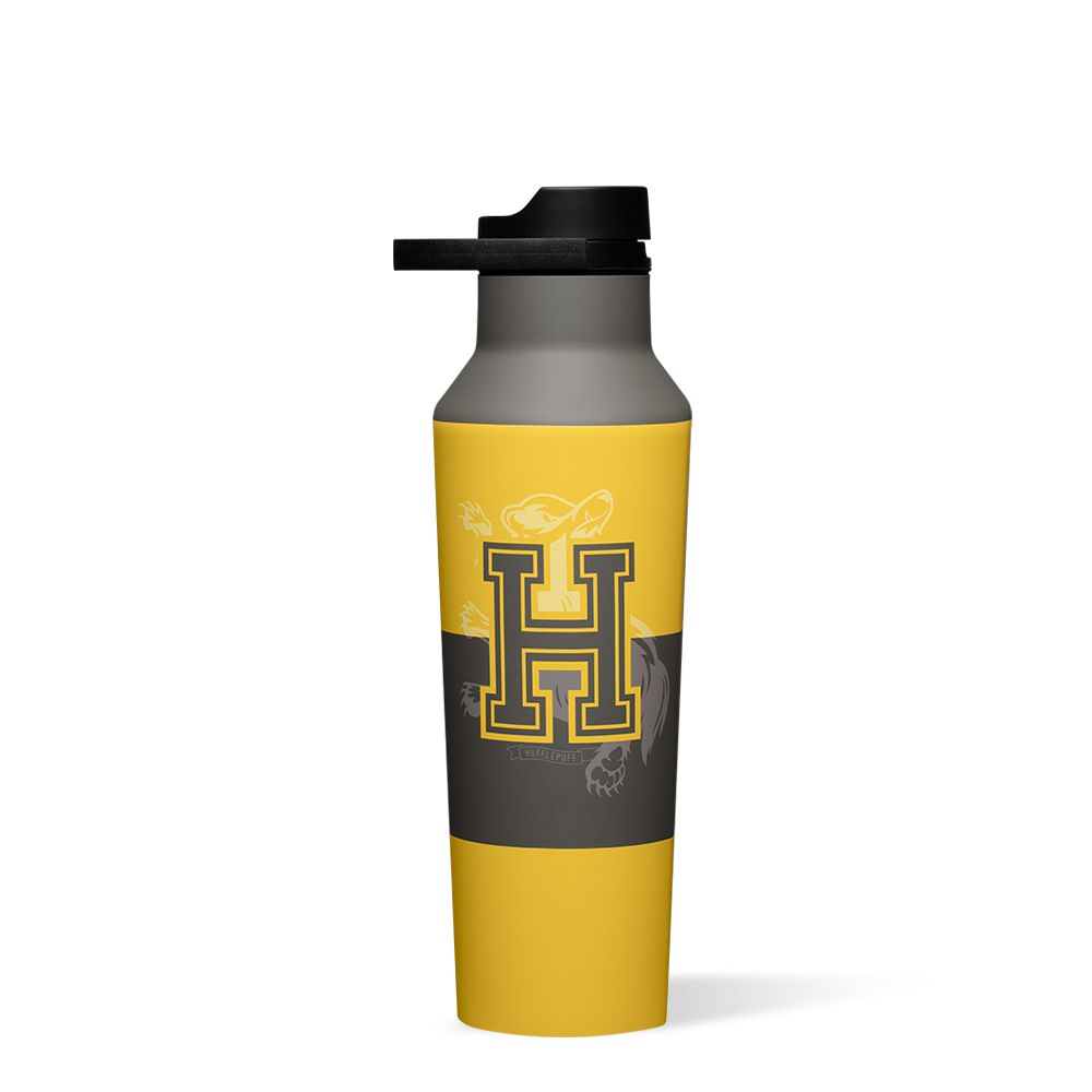 Hufflepuff Corkcicle 20oz Harry Potter Sport Canteen Insulated Water Bottle | UCPNQ-7246