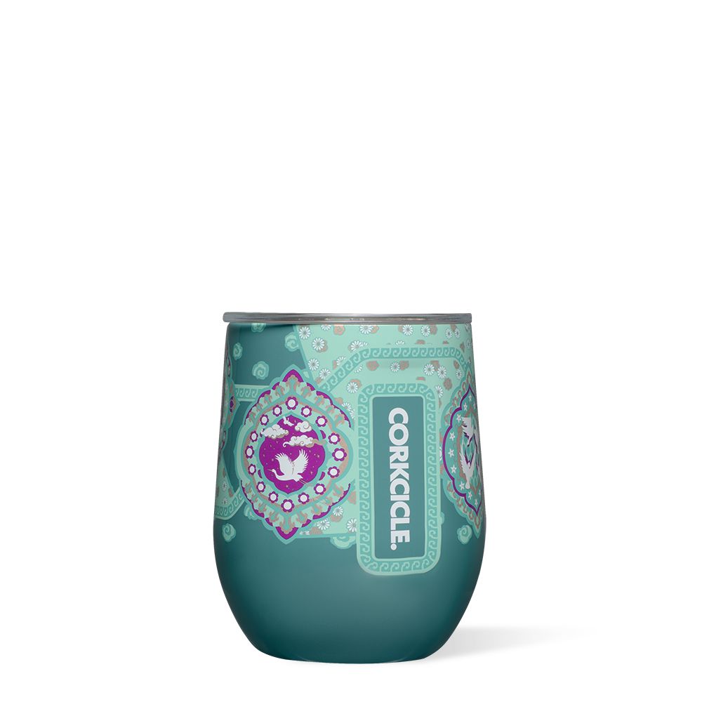 Jasmine Corkcicle 12oz D-isney Princess Stemless Cup Insulated Wine Tumbler Water Bottle | YLPXK-2039