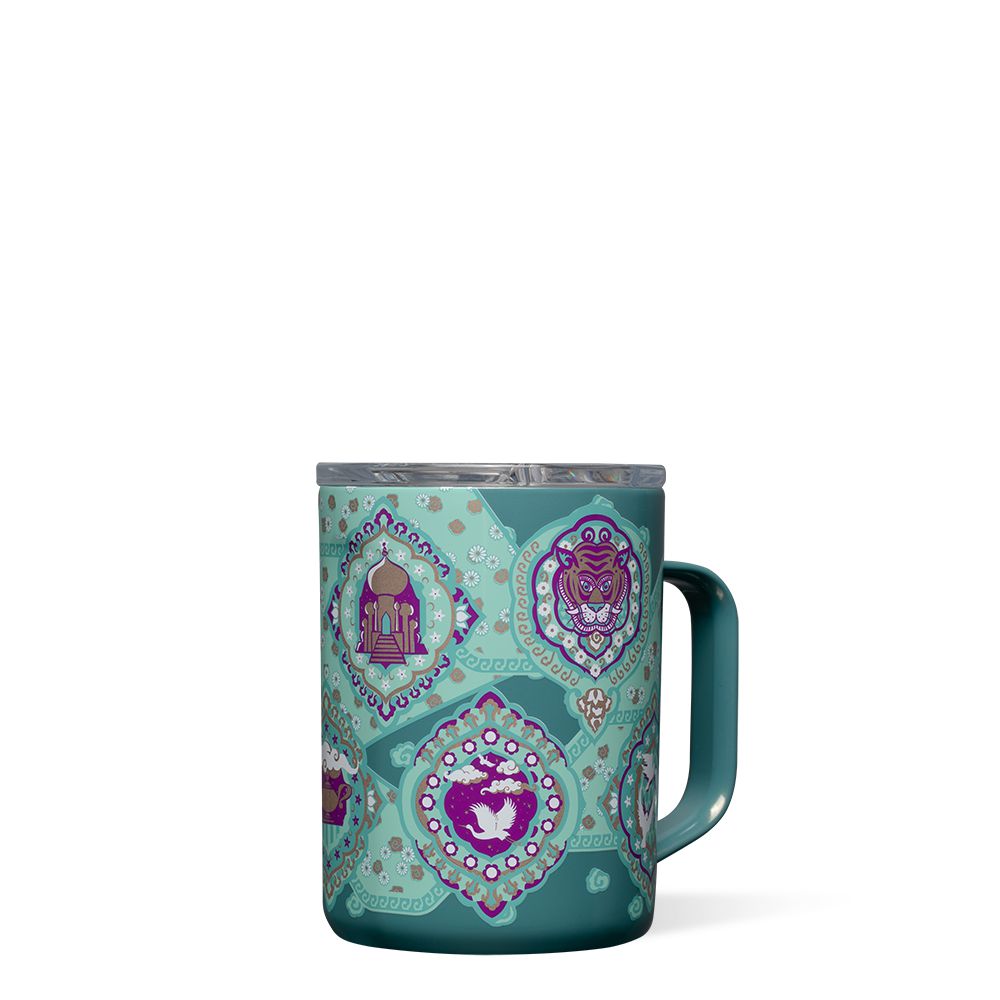 Jasmine Corkcicle 16oz D-isney Princess Coffee Mug Insulated Coffee Mug | UWRJM-2965