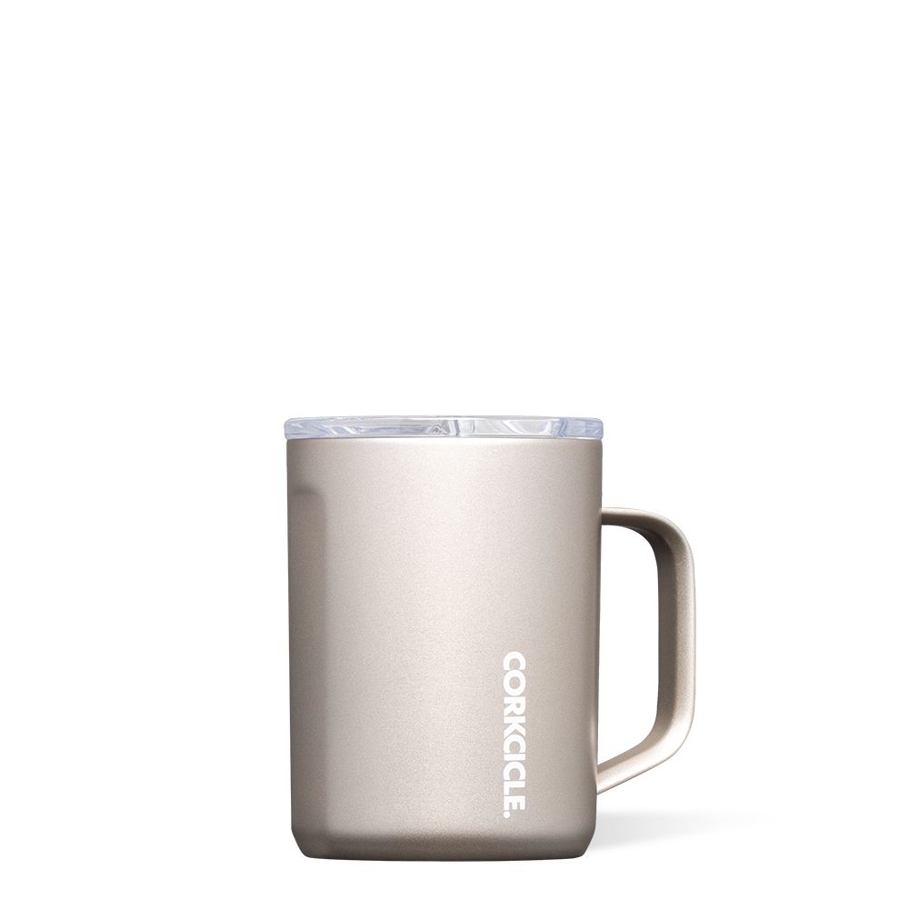 Latte/Oat Milk Corkcicle 16oz Pure Taste Mug Insulated Coffee Mug | GMRLO-9873