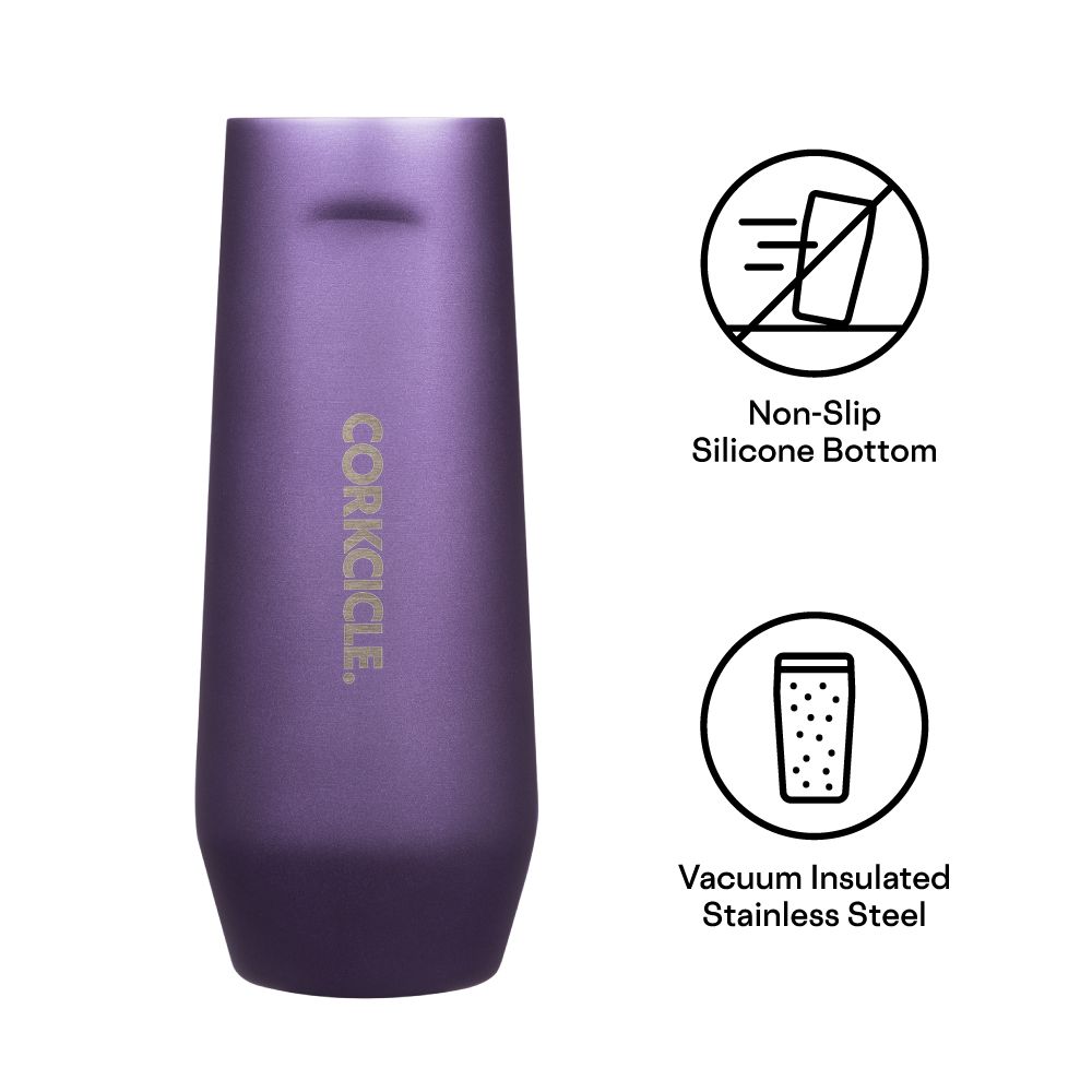 Masquerade Corkcicle 7oz Stemless Flute Water Bottle | JDBKO-4538