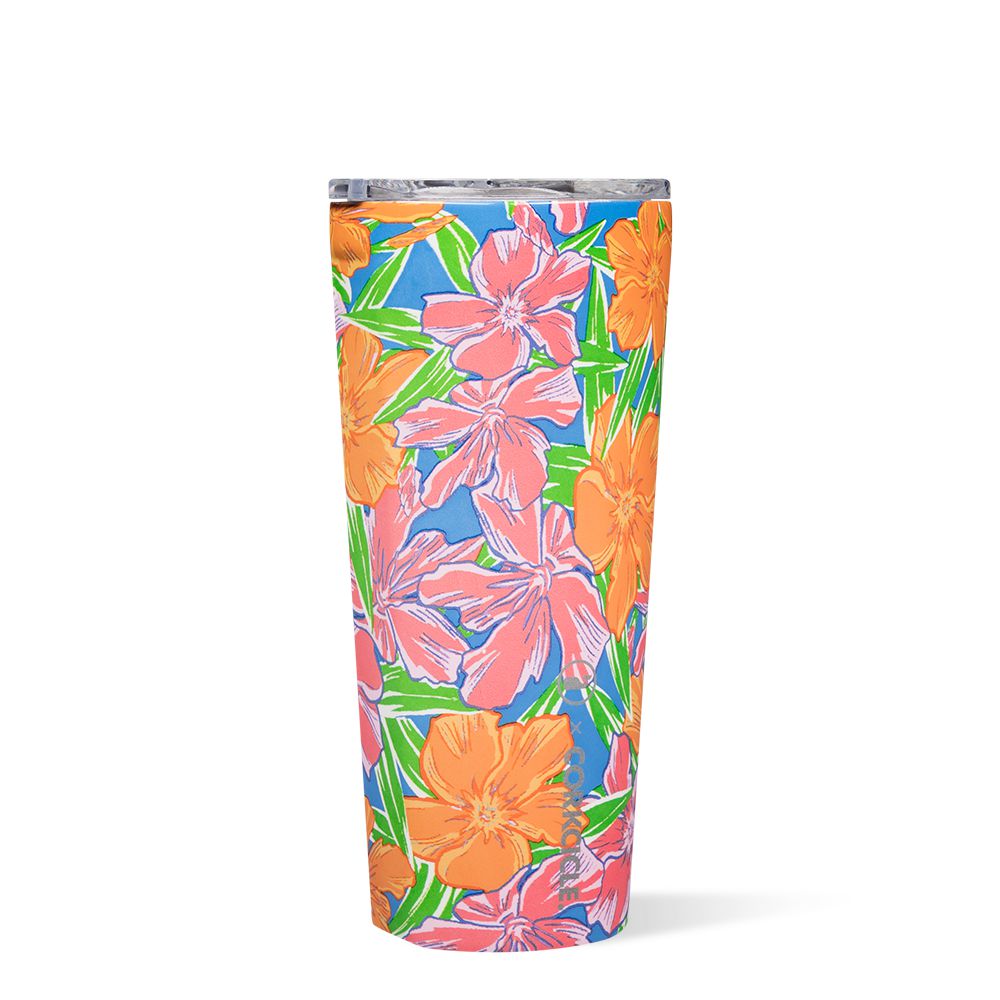 Oleander Corkcicle 24oz Vineyard Vines Tumbler Water Bottle | NFGDJ-8345