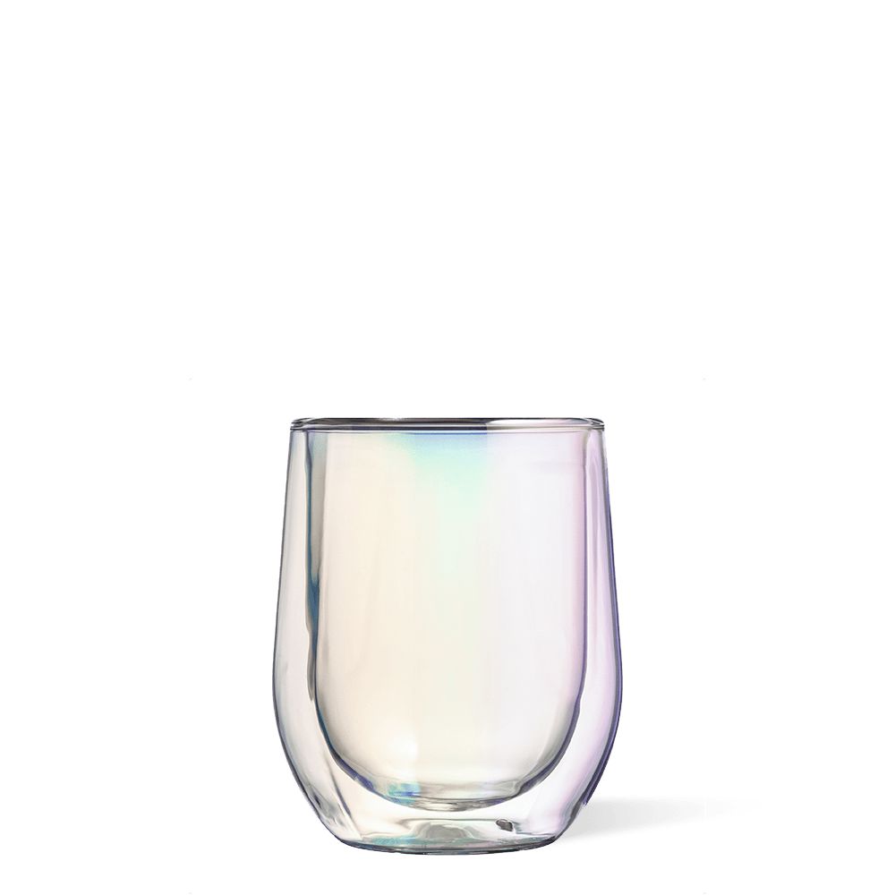 Prism Corkcicle 12oz Stemless Glass Set (2) Water Bottle | NLPRA-3120