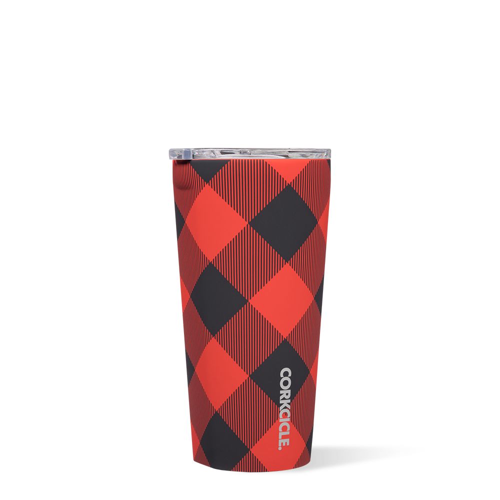 Red Corkcicle Holiday Tumbler Classic Stainless Steel Drink Tumbler Cup | EGSRL-2605