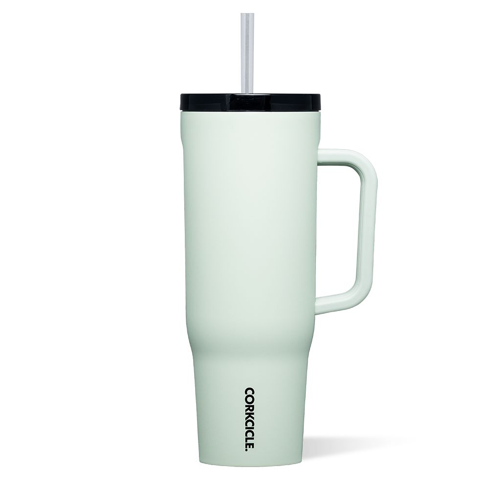 Sage Mist Corkcicle 40oz Cruiser Insulated Tumbler With Handle Water Bottle | WBVMC-1295