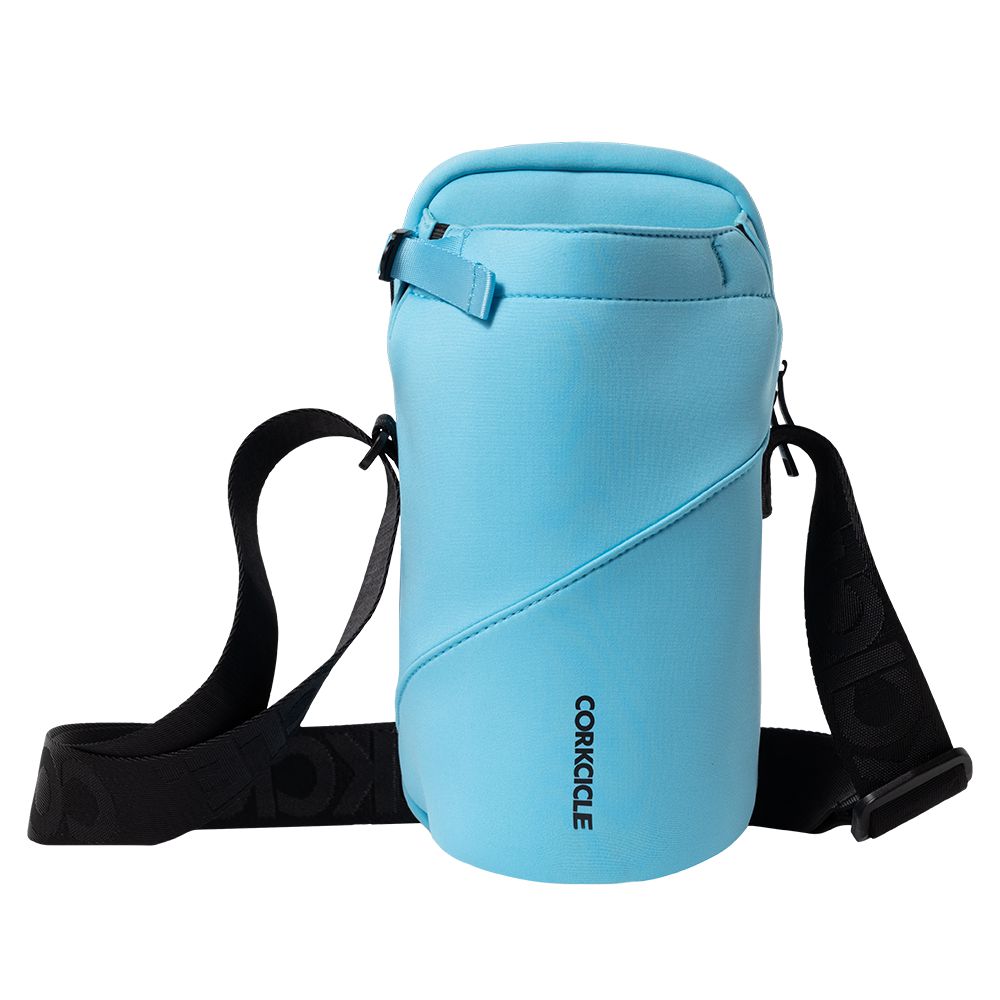 Santorini Neoprene Corkcicle Sling Crossbody Water Bottle Sling Bag | TYEMV-3652