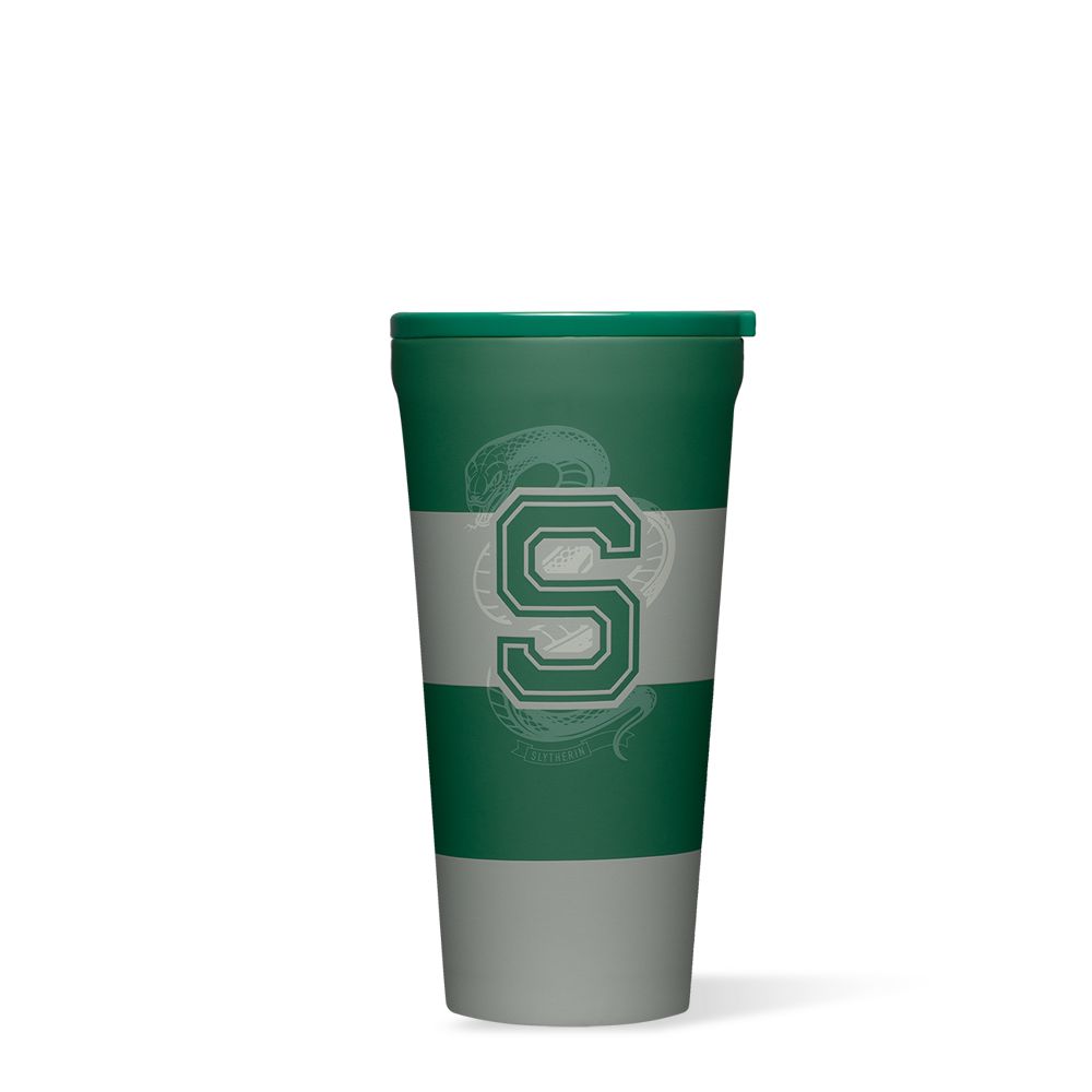 Slytherin Corkcicle 16oz Harry Potter Tumbler Cup | KOHZW-5243