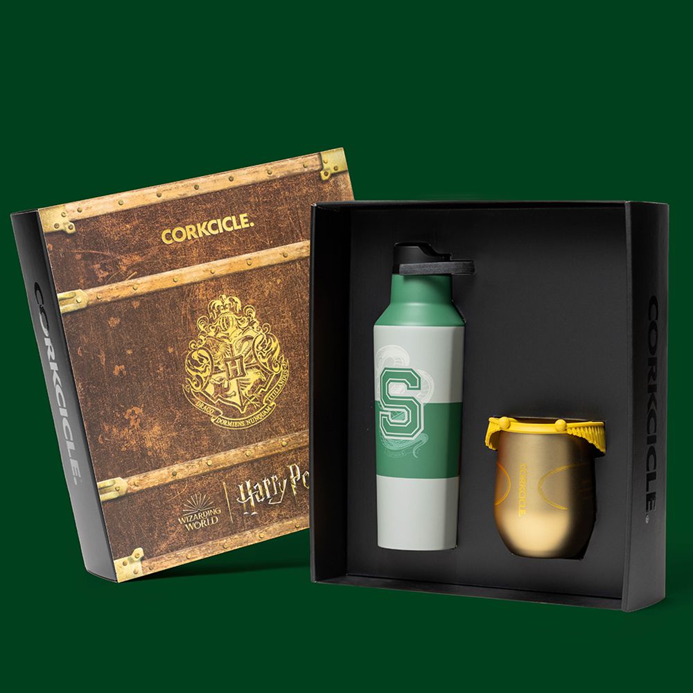 Slytherin Snitch Corkcicle Harry Potter Gift Sets Water Bottle | YDGQP-5639