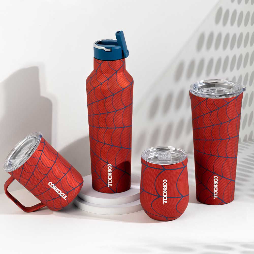 Spider-Man Corkcicle 24oz Marvel Tumbler Cup | FBKMH-8971